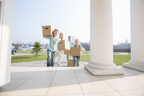 Seasonal decluttering and storage organization in Abbeywood