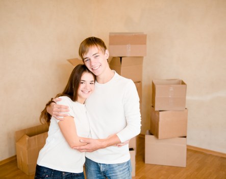 Cubic-yard pricing example for family home storage