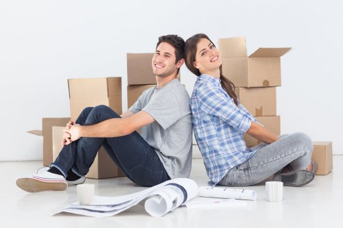 Careful loading of furniture for small removals in Abbeywood