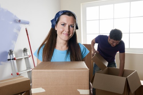 Prepared storage unit for long-term items from Abbeywood homes and businesses