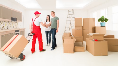 Family home move with removal team in Abbeywood