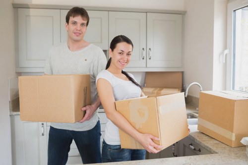 Household packing services in Abbeywood with labeled boxes